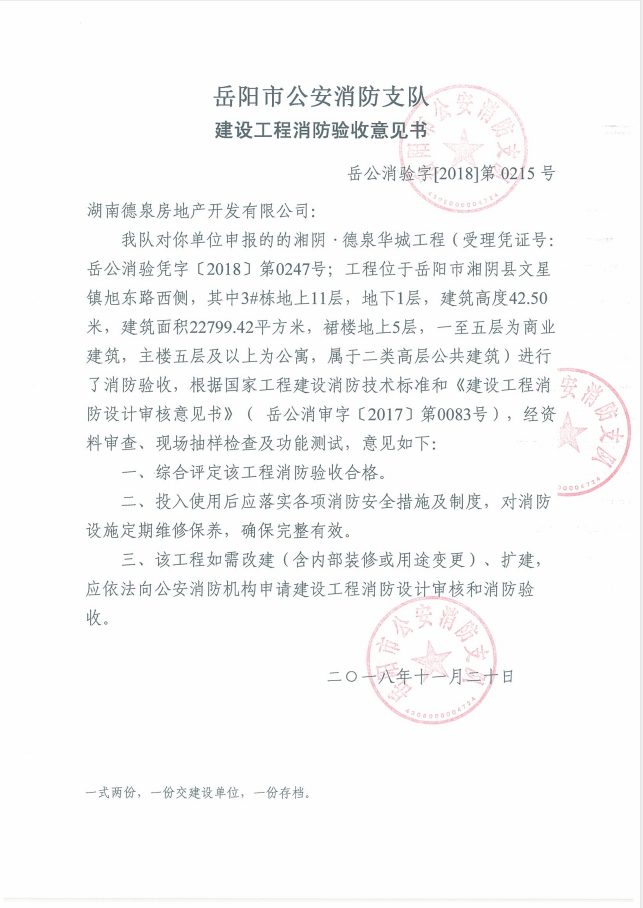 工程项目验收报告